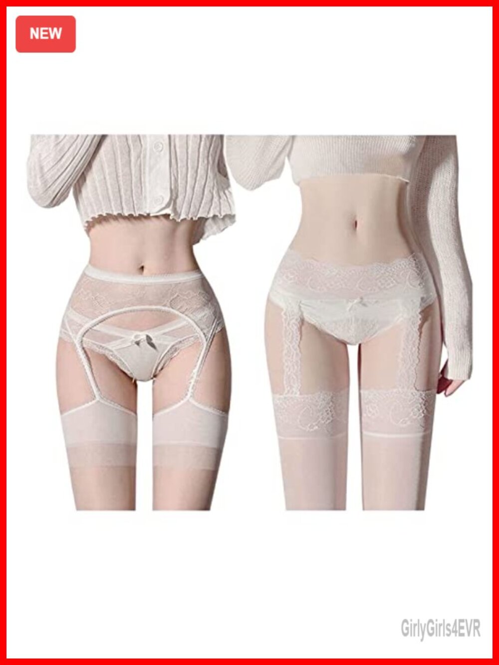 Suspender Pantyhose Lace Garter Thigh High Fishnet Tights